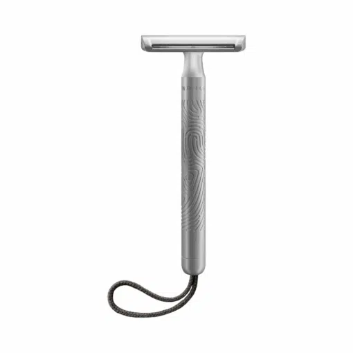 Mühle Rasierhobel Companion Silber, unisex, geschlossener Kamm - Attraktiv für Bart und Körper