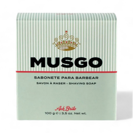 Ach Brito Rasierseife Musgo 100g, Hartseife