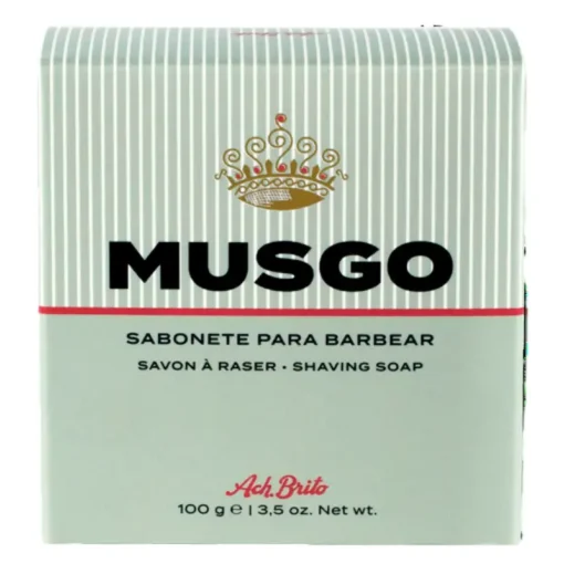 Ach Brito Rasierseife Musgo 100g, Hartseife