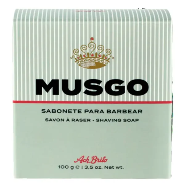 Ach Brito Rasierseife Musgo 100g, Hartseife