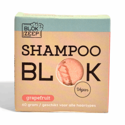 Blokzeep Shampoo Bar Grapefruit 60g, festes Shampoo