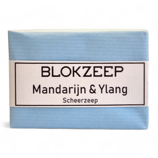 Blokzeep Rasierseife Mandarine & Ylang 100g