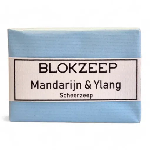 Blokzeep Rasierseife Mandarine & Ylang 100g