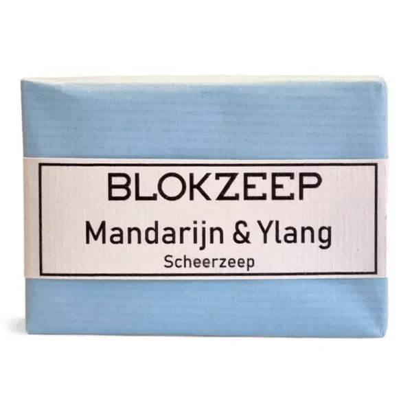 Blokzeep Rasierseife Mandarine & Ylang 100g