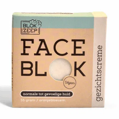 Blokzeep Gesichtscreme für fettige Haut 55g, Feste Creme, Zitronenduft