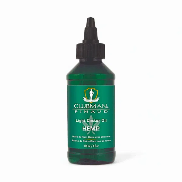 Clubman Pinaud Haaröl Light Castor Oil + Hemp 118ml