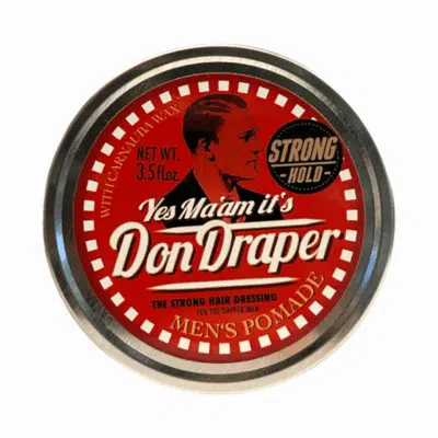 Don Draper Pomade Strong Hold 100ml, Ölbasiert, Vegan