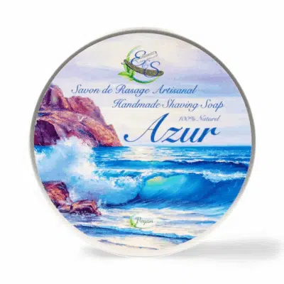 E&S Rasage Rasierseife Azur Vegane 125g