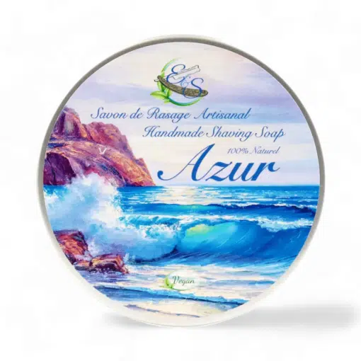 E&S Rasage Rasierseife Azur Vegane 125g