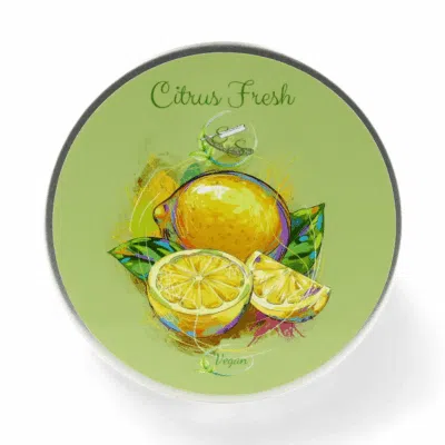 E&S Rasage Rasierseife Citrus Fresh 125g, Vegan