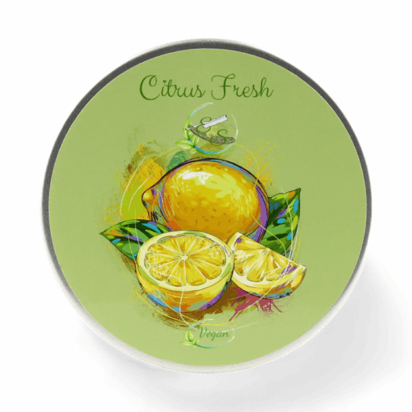 E&S Rasage Rasierseife Citrus Fresh 125g, Vegan