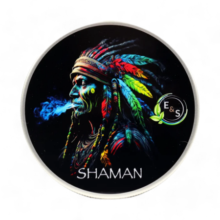 E&S Rasage Rasierseife Shaman 125g, Vegan