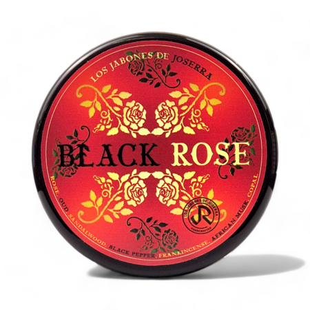 Los Jabones De Joserra Black Rose Rasierseife 125g
