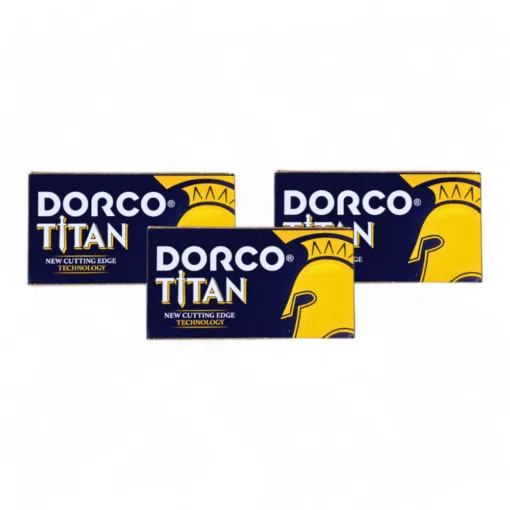 Dorco Rasierklinge Titan STL 300 Bundle Angebot, 30 Stk., Double Edge