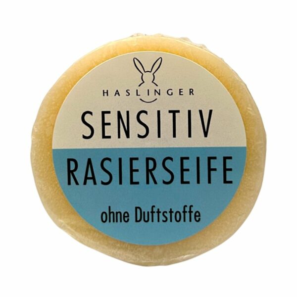 Haslinger Rasierseife Sensitiv 60g, ohne Dose