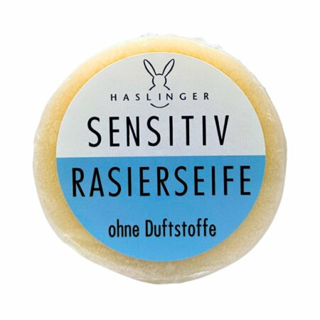 Haslinger Rasierseife Sensitiv 60g, ohne Dose