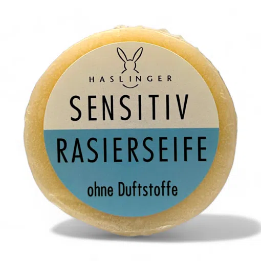 Haslinger Rasierseife Sensitiv 60g, ohne Dose