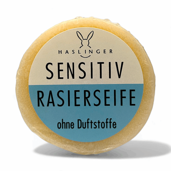 Haslinger Rasierseife Sensitiv 60g, ohne Dose