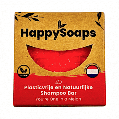 HappySoaps Shampoo Bar You are One in a Melon 70g, festes Shampoo