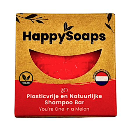 HappySoaps Shampoo Bar You are One in a Melon 70g, festes Shampoo