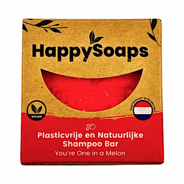 HappySoaps Shampoo Bar You are One in a Melon 70g, festes Shampoo