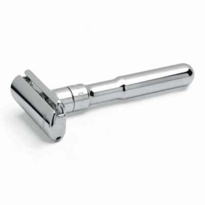 Merkur Solingen Rasierhobel Futur 701, Chrom glänzend, geschlossener Kamm