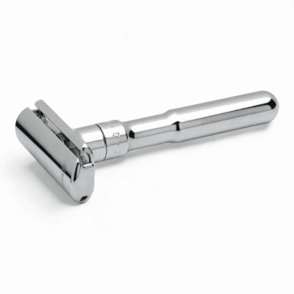Merkur Solingen Rasierhobel Futur 701, Chrom glänzend, geschlossener Kamm