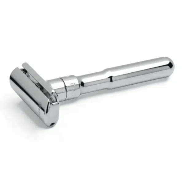 Merkur Solingen Rasierhobel Futur 701, Chrom glänzend, geschlossener Kamm