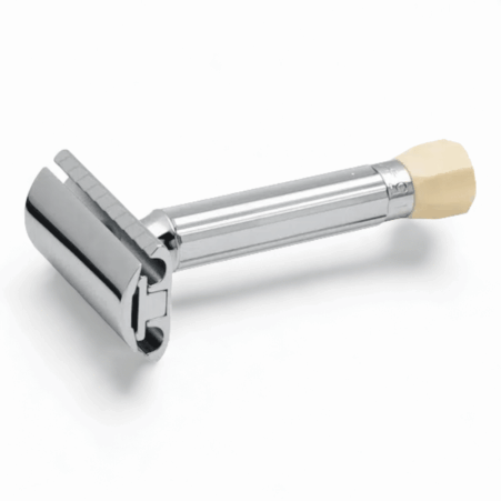 Merkur Solingen Progress 500 Rasierhobel, geschlossener Kamm, mit Klingenregulierung