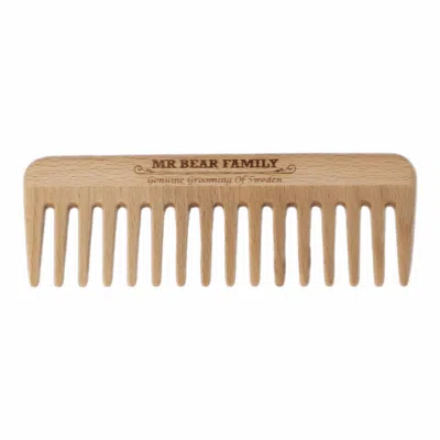 Mr. Beard Family Bartkamm aus Ahornholz, 15 x 4,5cm