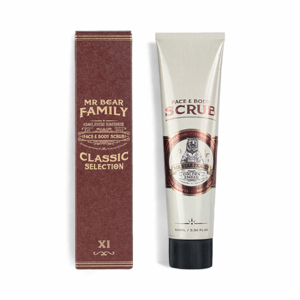 Mr. Bear Family Face & Body Scrub Golden Ember 100ml