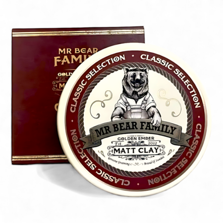 Mr. Bear Family Pomade Matt Clay Golden Ember 100g