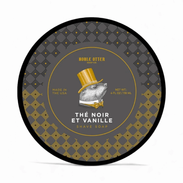 Noble Otter Rasierseife Thé Noir et Vanille 118ml