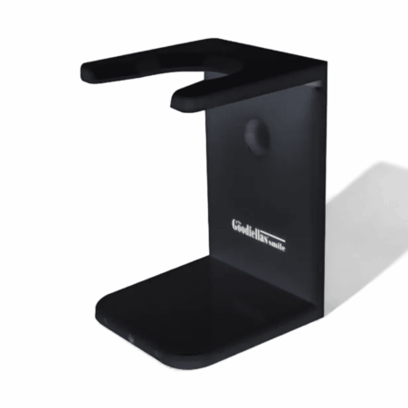 The Goodfellas' Smile Rasierpinselhalter Schwarz, Knoten bis 24mm, Kunststoff