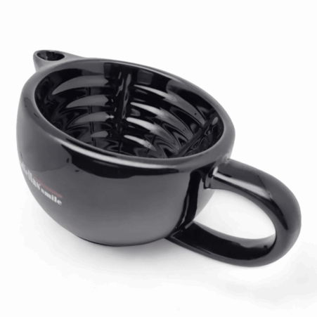 The Goodfellas' Smile Rasierschale Scuttle aus Keramik, Schwarz