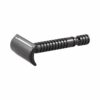 RazoRock Baby Smooth Rasierhobel Black, geschlossener Kamm, Double Edge