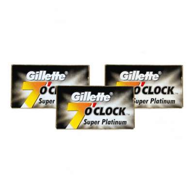 Gillette Rasierklingen Bundle 7 O'Clock Super Platinum, 15 Stk.