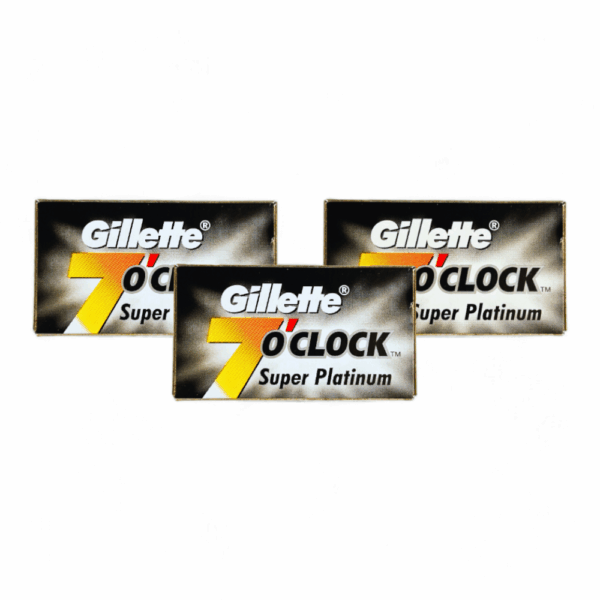 Gillette Rasierklingen Bundle 7 O'Clock Super Platinum, 15 Stk.