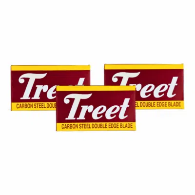 Treet Rasierklingen Carbon Steel Bundle Angebot, 30 Stk., Double Edge