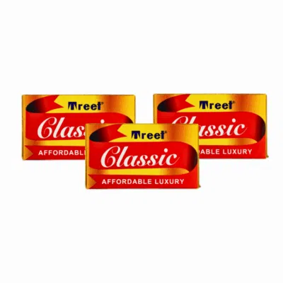 Treet Rasierklingen Classic Bundle Angebot 30 Stk., Double Edge
