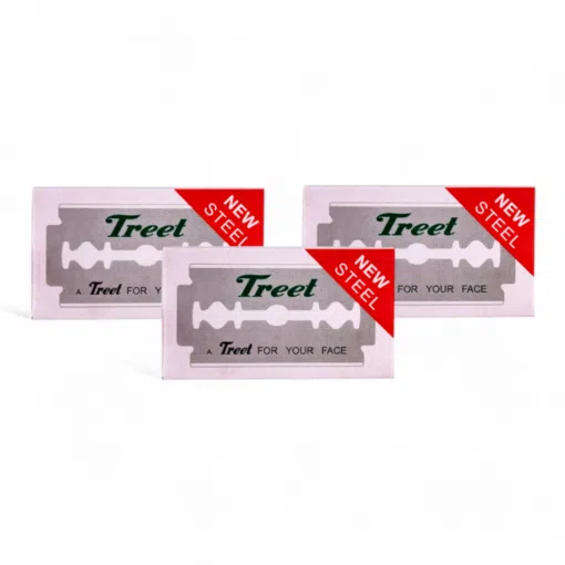 Treet Rasierklingen New Steel Bundle Angebot, 30 Stk., Double Edge