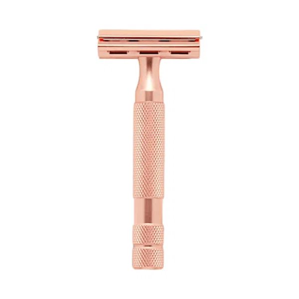 Rockwell Rasierhobel 2C Roségold, geschlossener Kamm