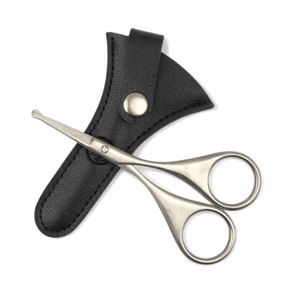 Rockwell Schnurrbart- und Nasenhaarschere, Edelstahl, 9,7 cm x 4,8 cm x 1 cm