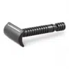 RazoRock Baby Smooth Rasierhobel Black, geschlossener Kamm, Double Edge