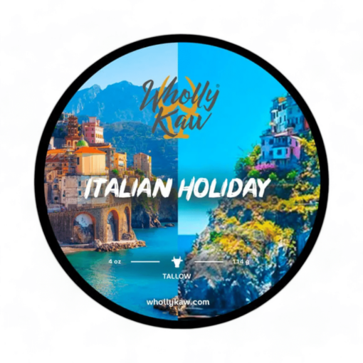 Wholly Kaw Rasierseife Italian Holiday 114g