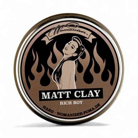 Womanizer Pomade Rich Boy Matt Clay Hard 90ml