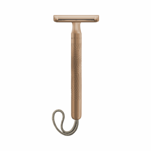 Mühle Rasierhobel Companion Roségold, geschlossener Kamm, Effizienz für Bart- und Körper