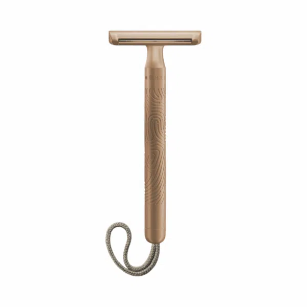 Mühle Rasierhobel Companion Roségold, geschlossener Kamm, Effizienz für Bart- und Körper