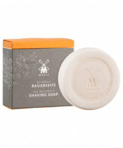 Mühle feste Rasierseife Sanddorn 65g, für alle Hauttypen1