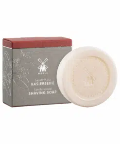 Mühle feste Rasierseife Sandelholz 65g, für normale & trockene Haut1